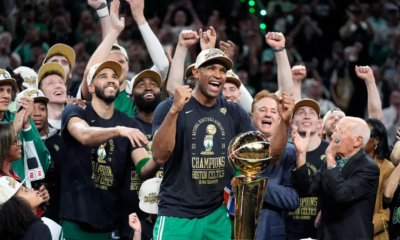 The Celtics beat Dallas to win their 18th NBA title