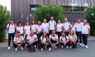 The Albanian Olympic crew arrives in Paris