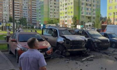 A automobile bomb exploded north of Moscow: a senior Russian officer and his spouse have been injured